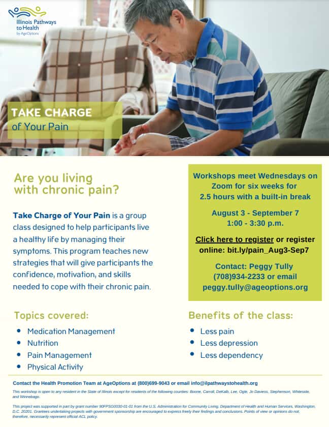 Take Charge of Your Pain Illinois Pathways to Health PDF