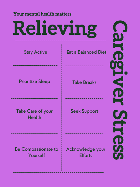 relieving caregiver stress
