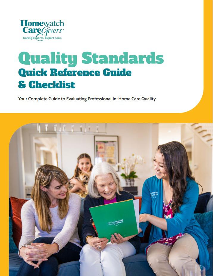 cover of guide for vetting home caregivers