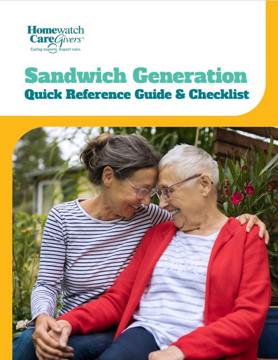 cover of guide to sandwich generation