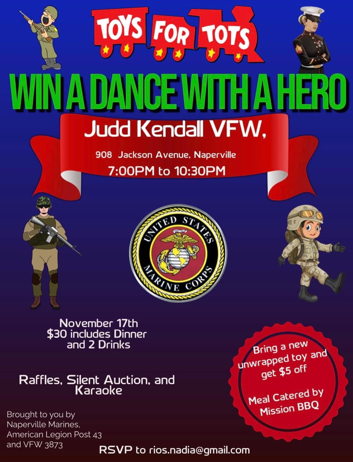 dance with a hero flyer