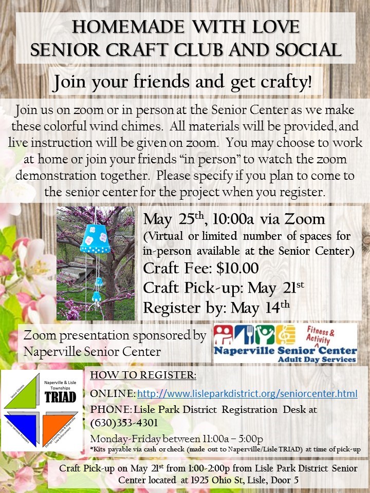 craft event flyer