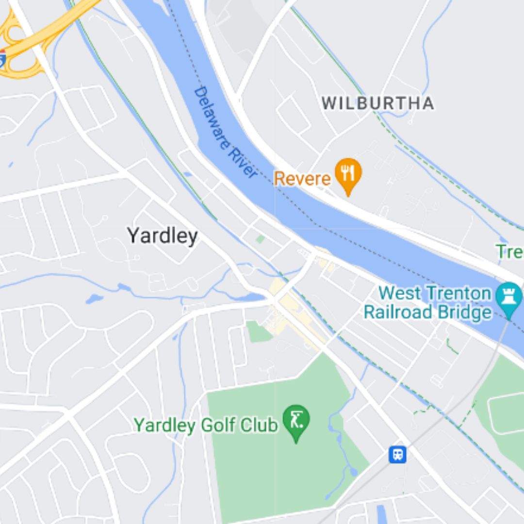 Yardley map view