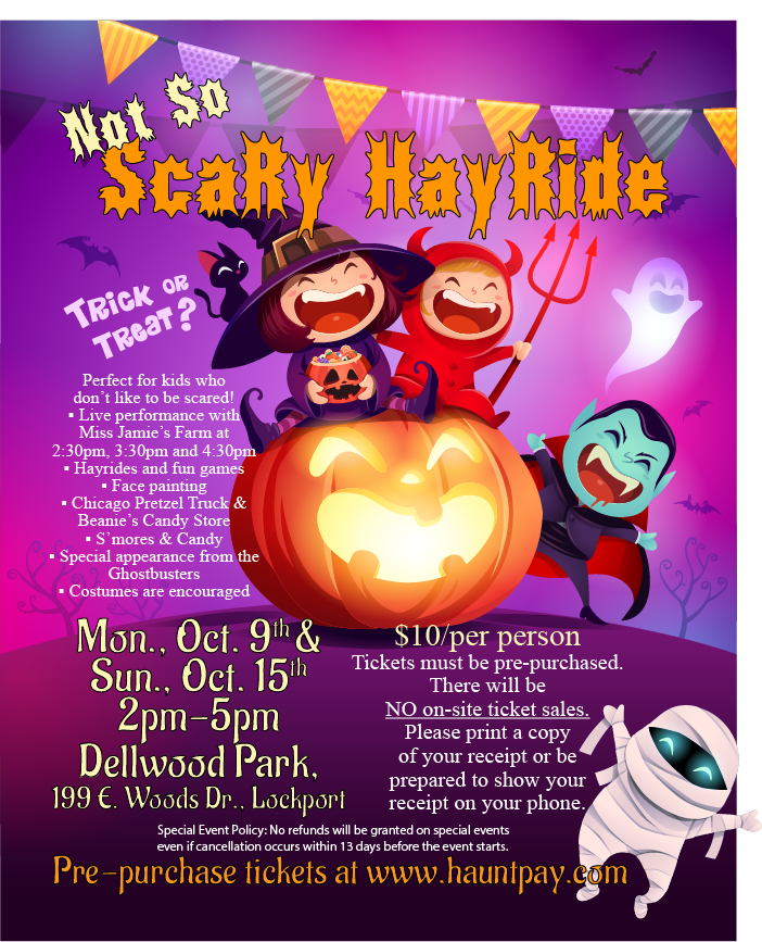 scary hayride graphic