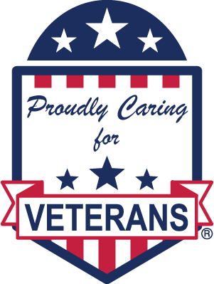 Proudly Serving VA logo