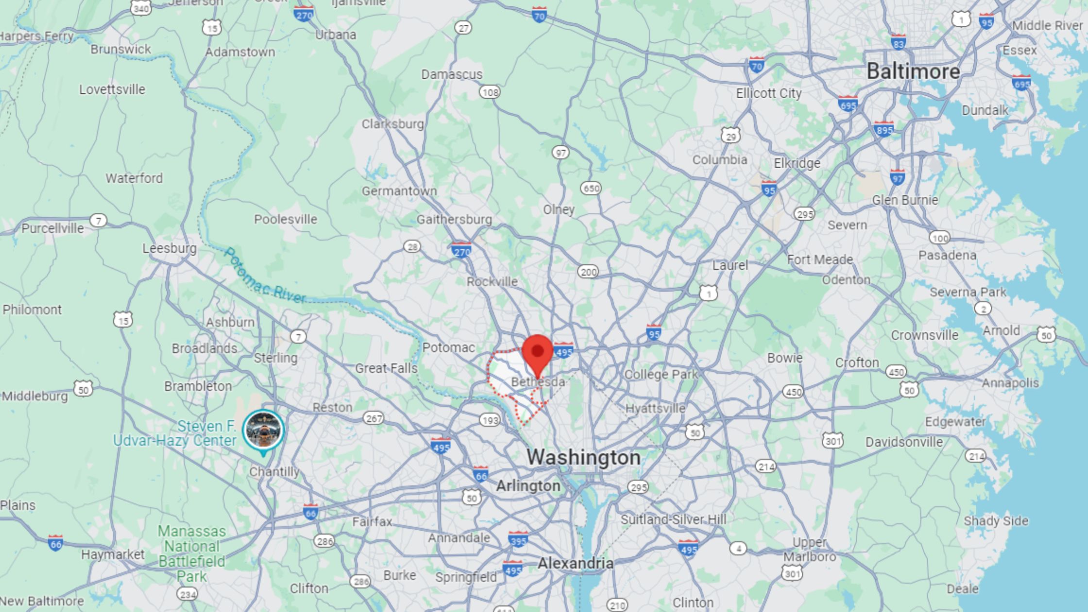 Areas we serve in Potomac Maryland